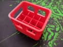 Red AA battery crate
